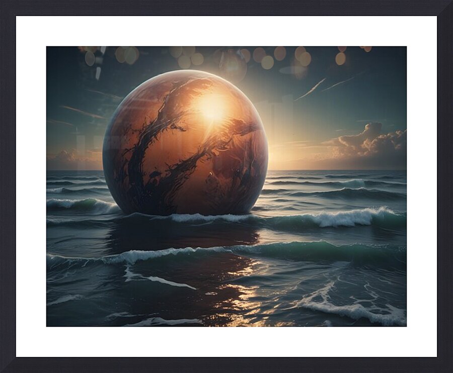 Cosmic Realms 38 Picture Frame print