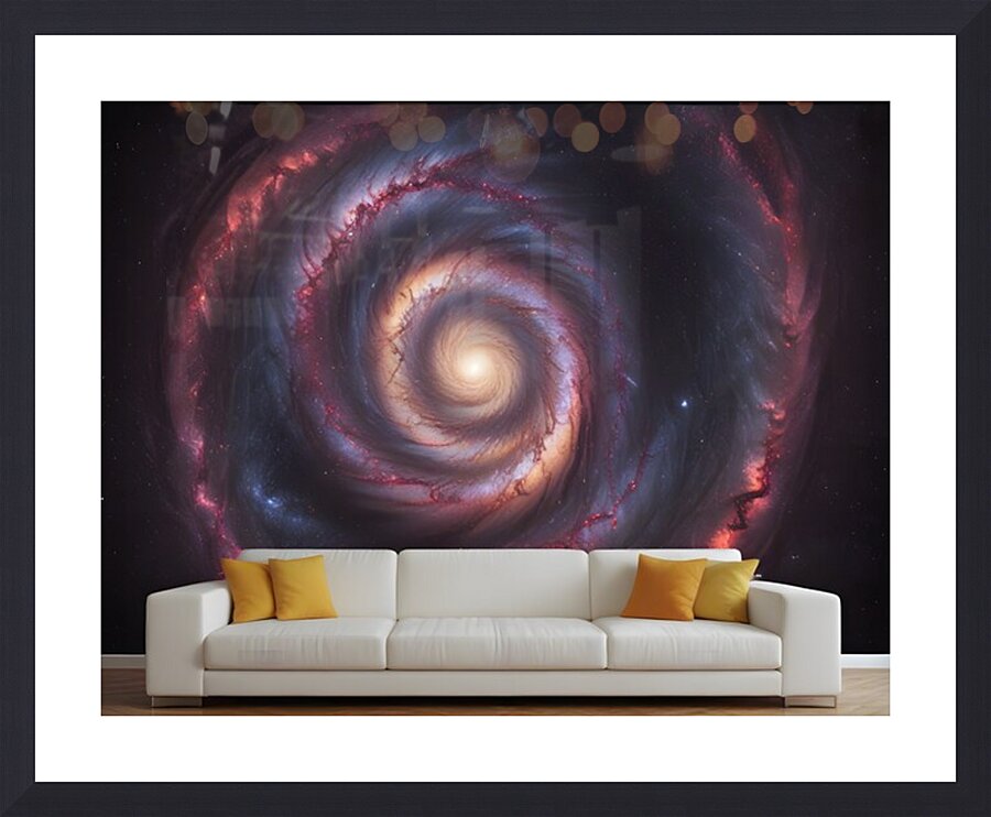 Cosmic Realms 42 Picture Frame print