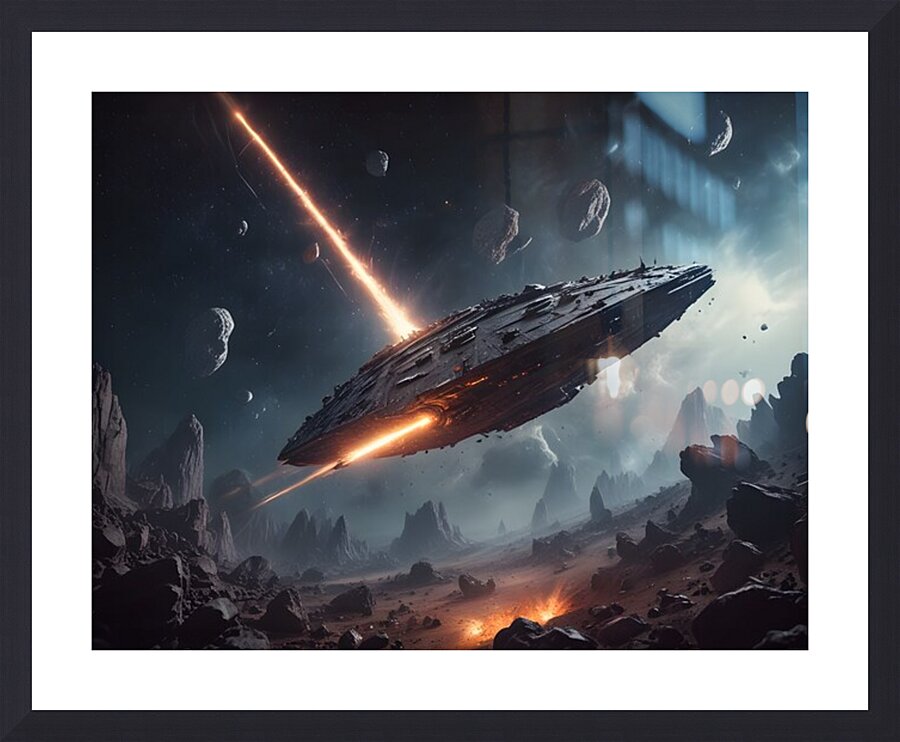 Cosmic Realms 43 Picture Frame print