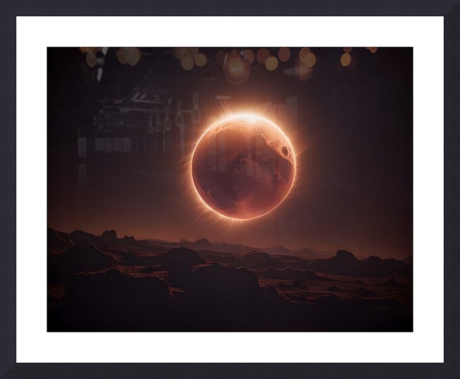 Cosmic Realms 48 Picture Frame print
