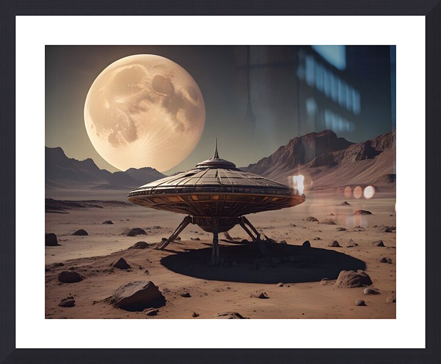 Cosmic Realms 51 Picture Frame print