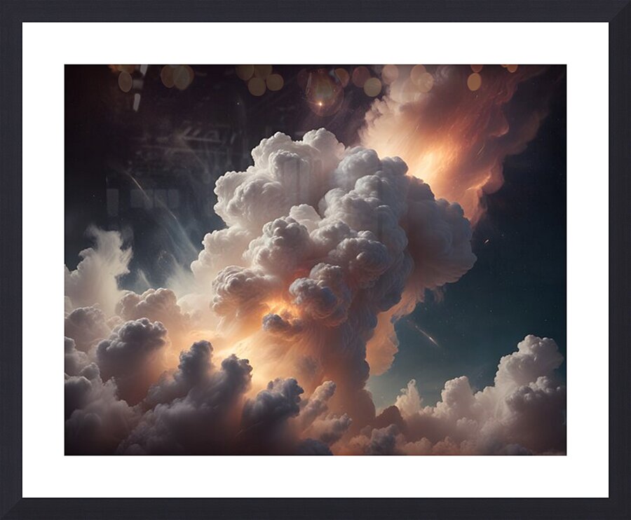 Cosmic Realms 52 Picture Frame print