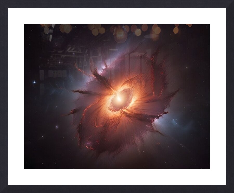 Cosmic Realms 53 Picture Frame print