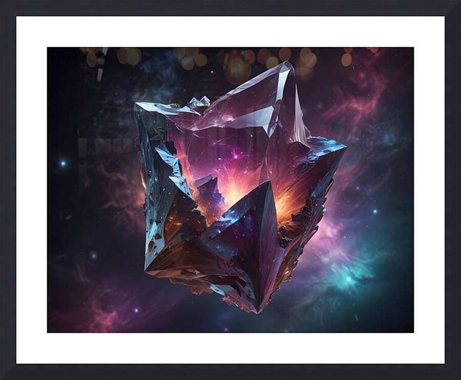 Cosmic Realms 64 Picture Frame print