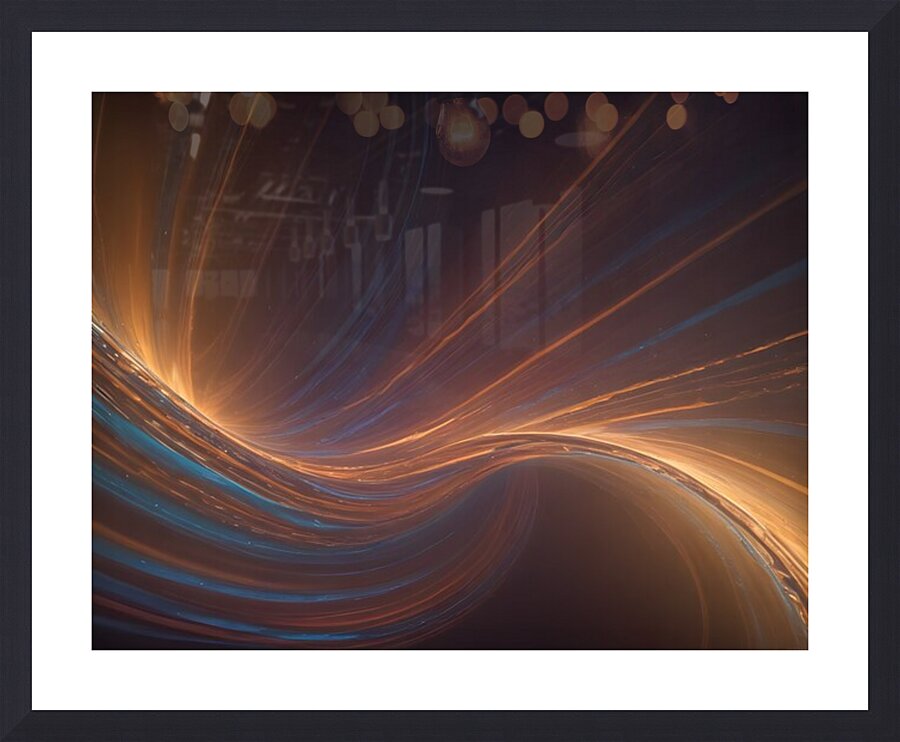 Cosmic Realms 65 Picture Frame print