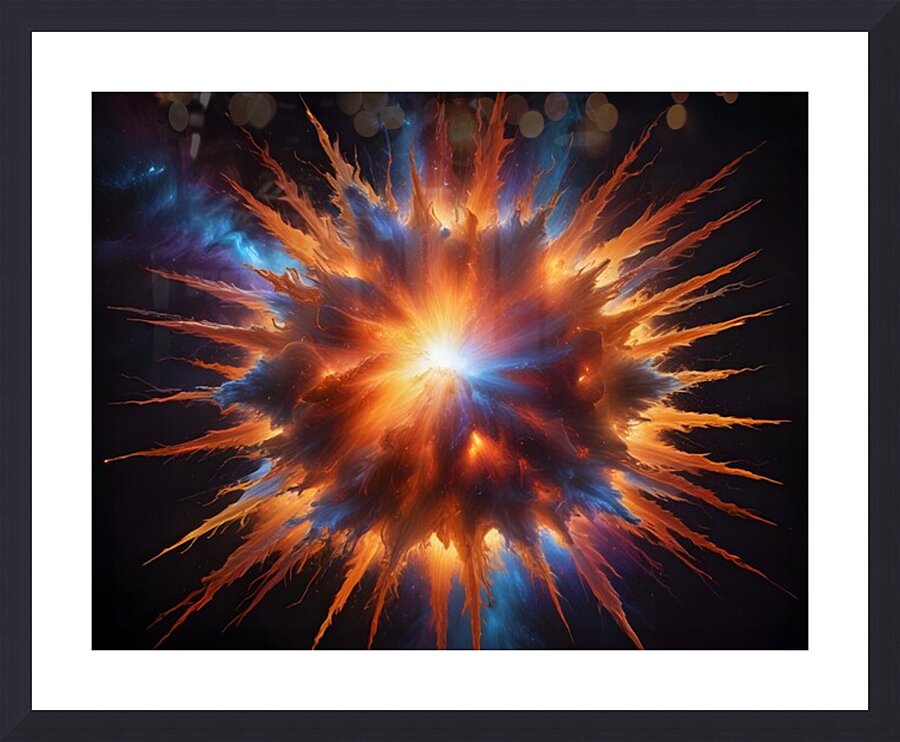 Cosmic Realms 67 Picture Frame print