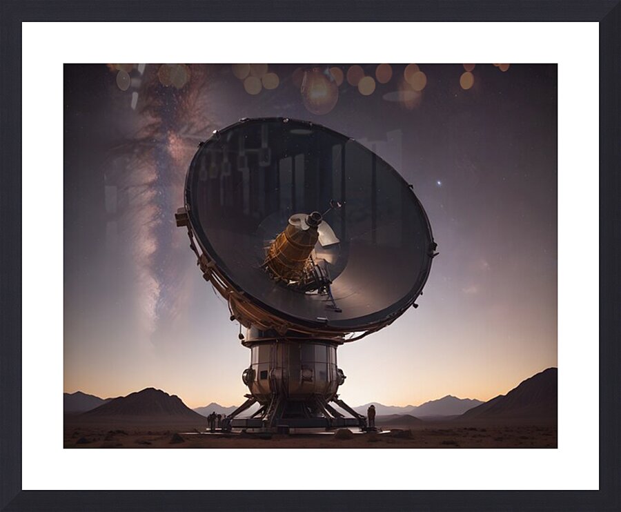 Cosmic Realms 68 Picture Frame print