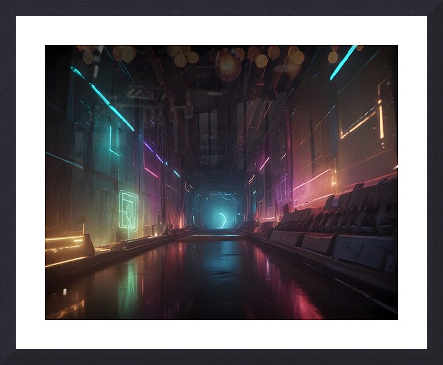 Cosmic Realms 3 Picture Frame print