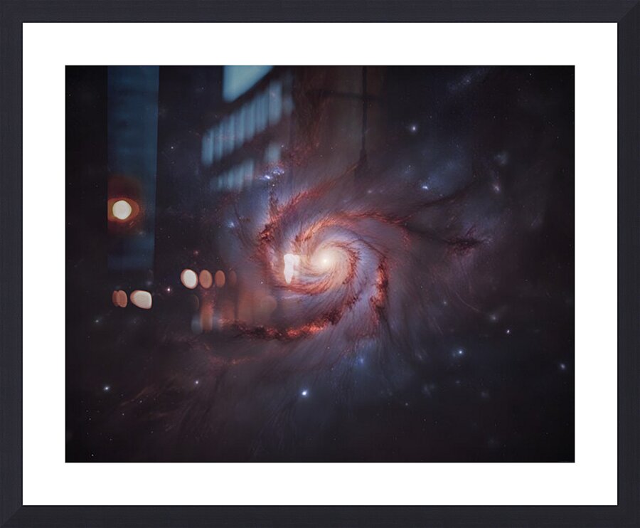 Cosmic Realms 4 Picture Frame print