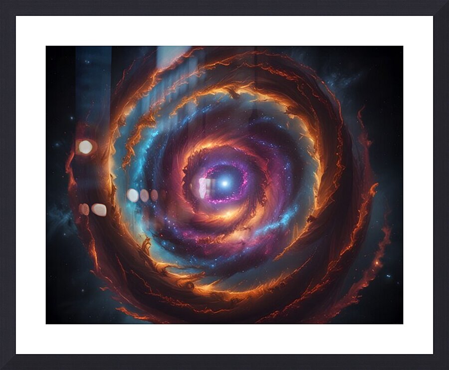 Cosmic Realms 14 Picture Frame print