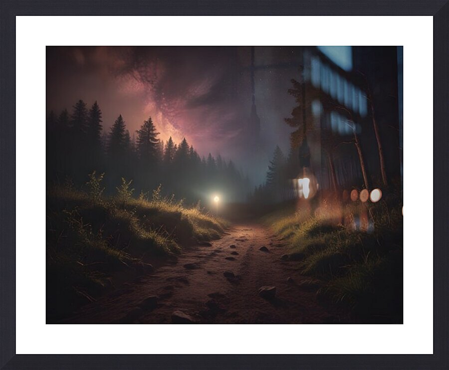 Cosmic Realms 20 Picture Frame print