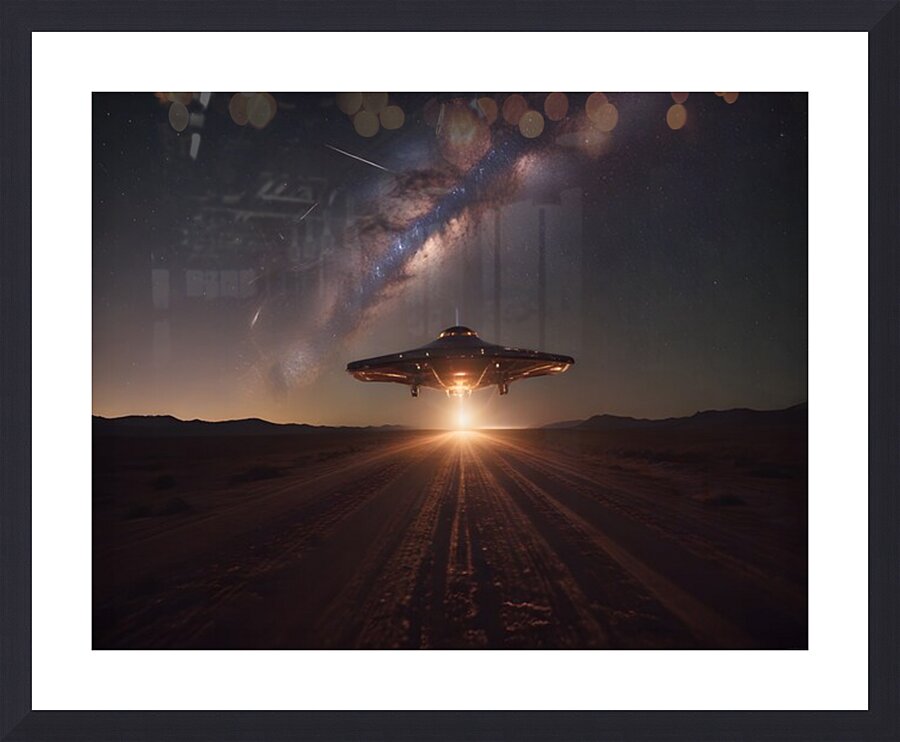 Cosmic Realms 22 Picture Frame print