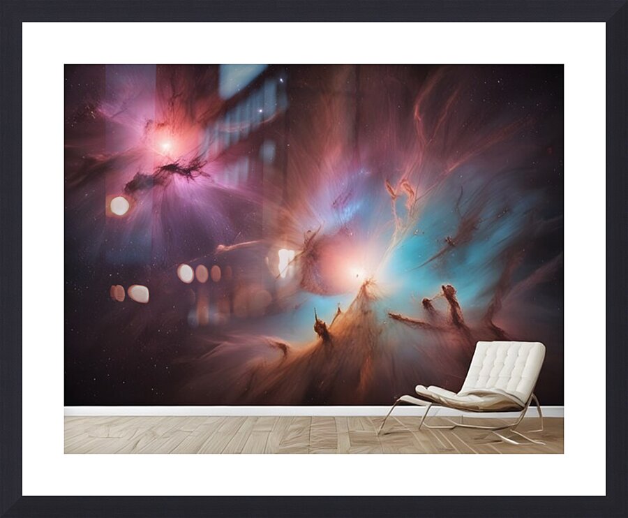 Cosmic Realms 36 Picture Frame print