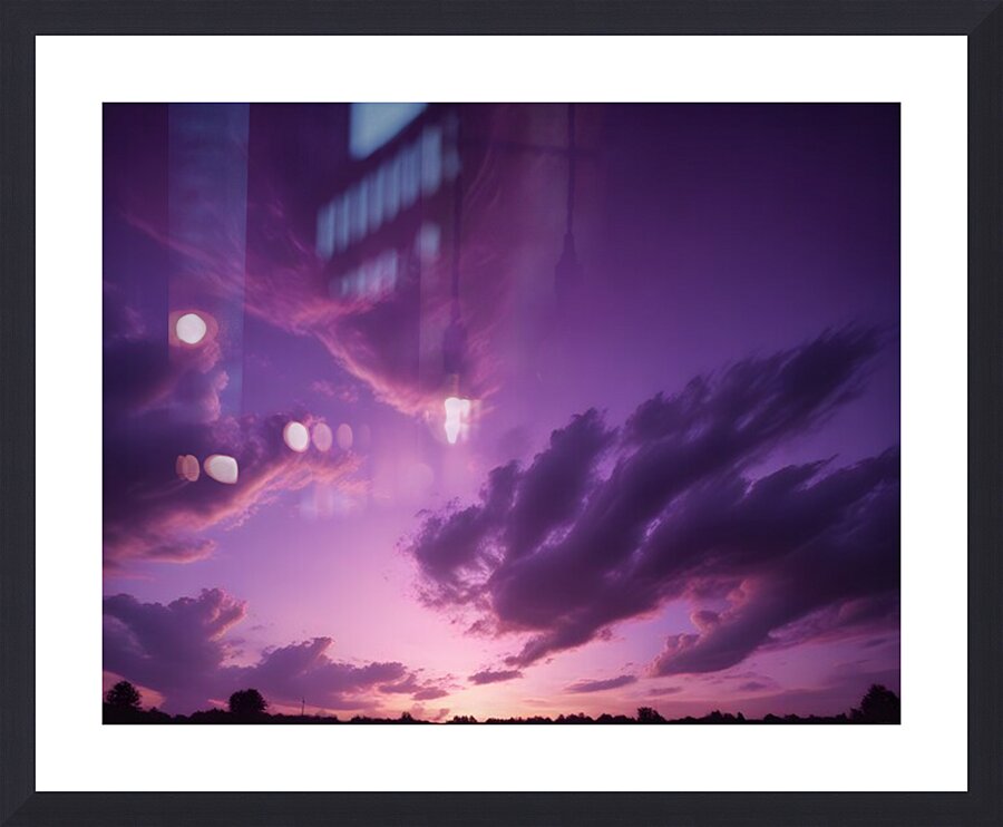 Cosmic Realms 40 Picture Frame print