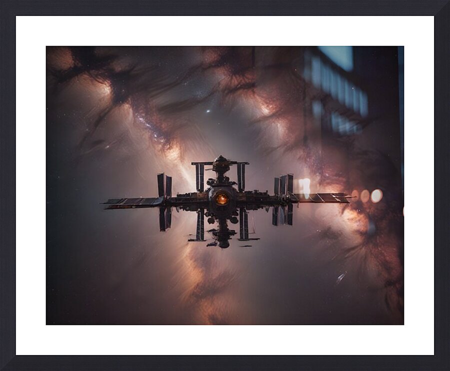 Cosmic Realms 49 Picture Frame print