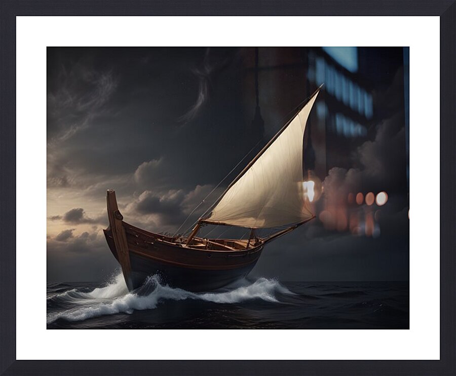 Cosmic Realms 50 Picture Frame print