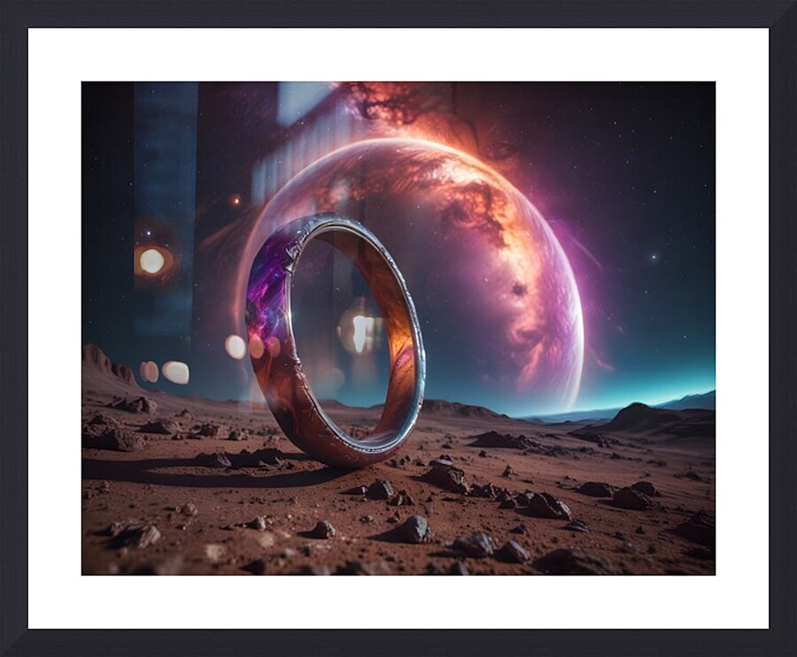 Cosmic Realms 63 Picture Frame print