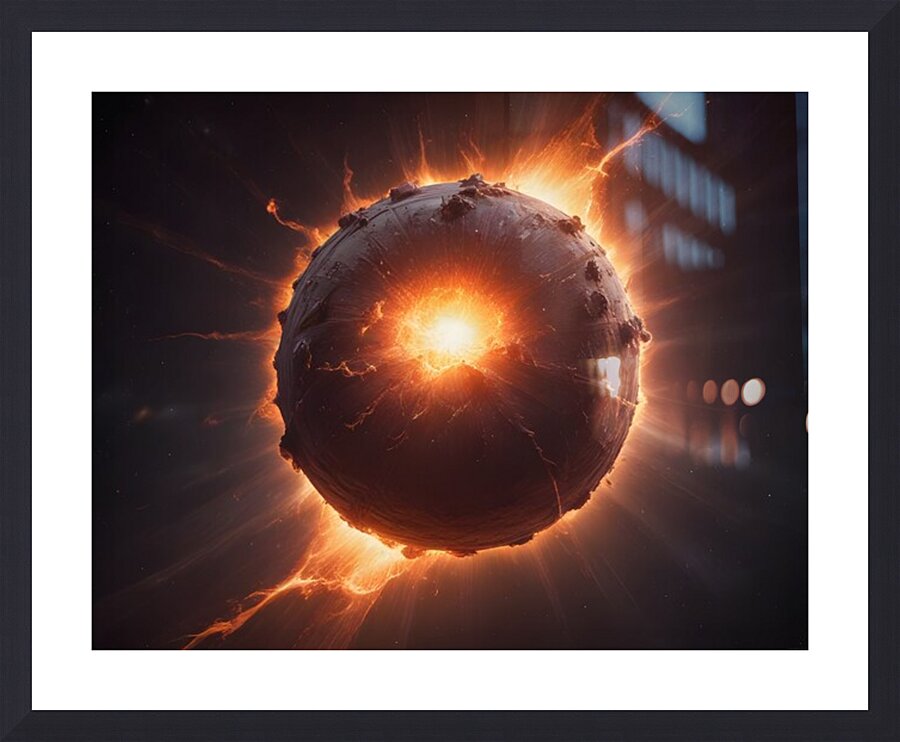 Cosmic Realms 70 Picture Frame print