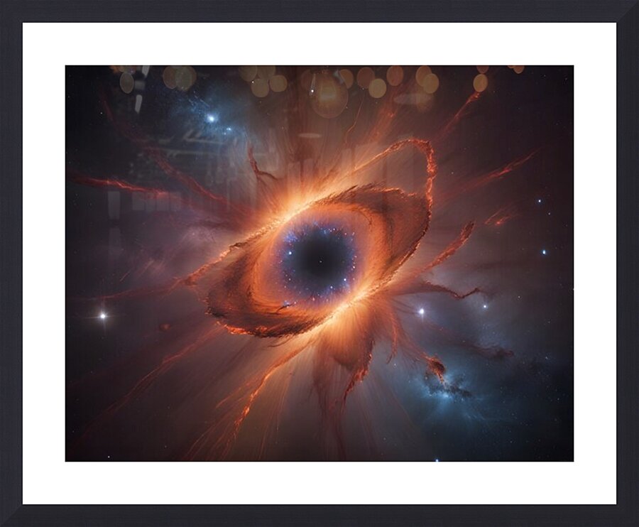 Cosmic Realms 5 Picture Frame print