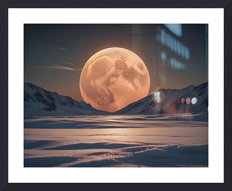 Cosmic Realms 6 Picture Frame print