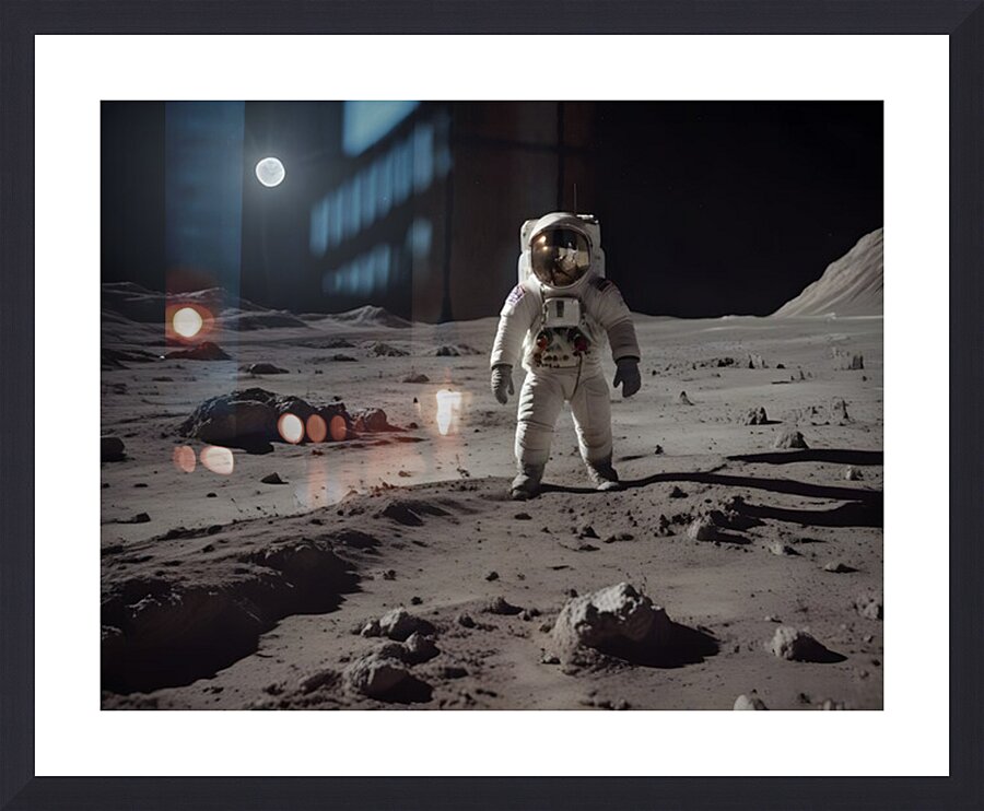 Cosmic Realms 9 Picture Frame print