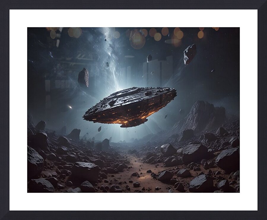 Cosmic Realms 12 Picture Frame print