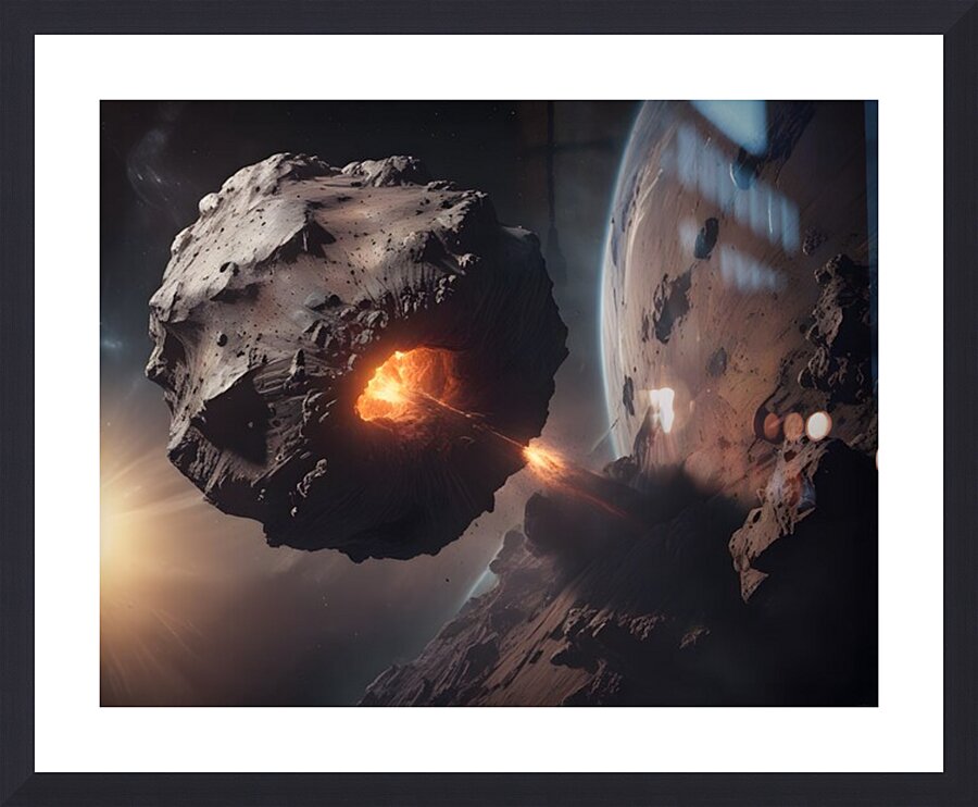 Cosmic Realms 13 Picture Frame print
