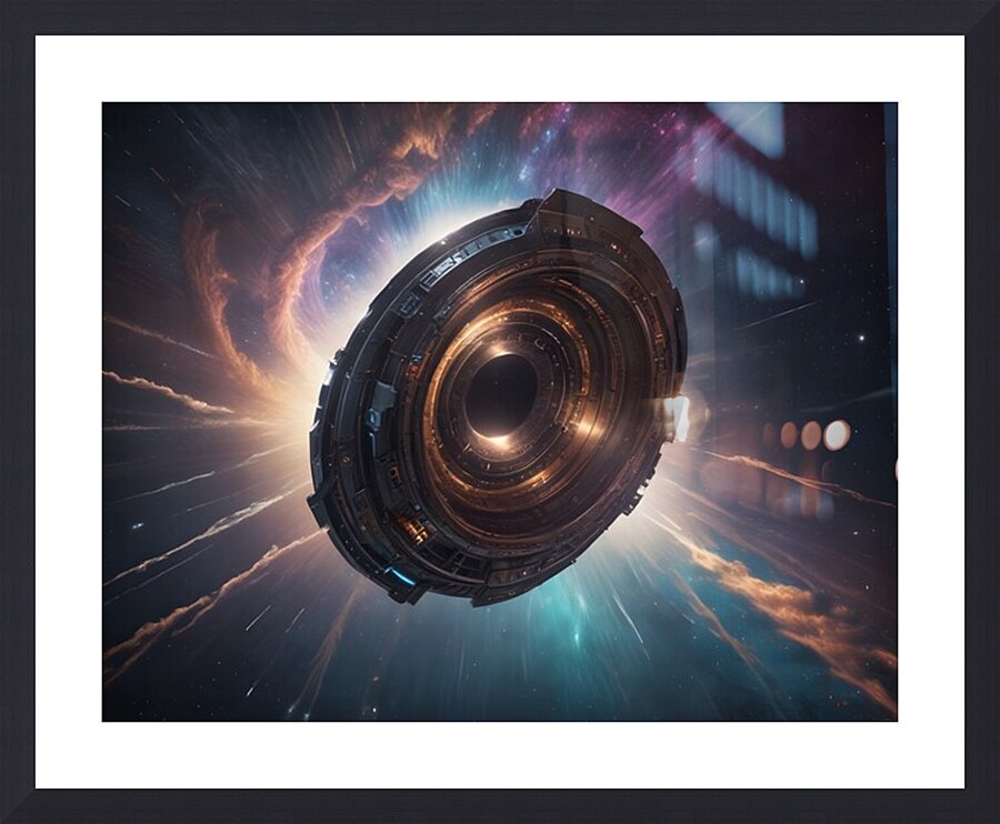 Cosmic Realms 27 Picture Frame print
