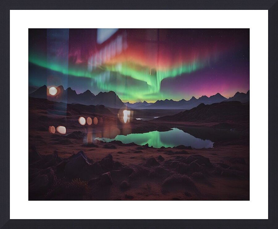 Cosmic Realms 31 Picture Frame print