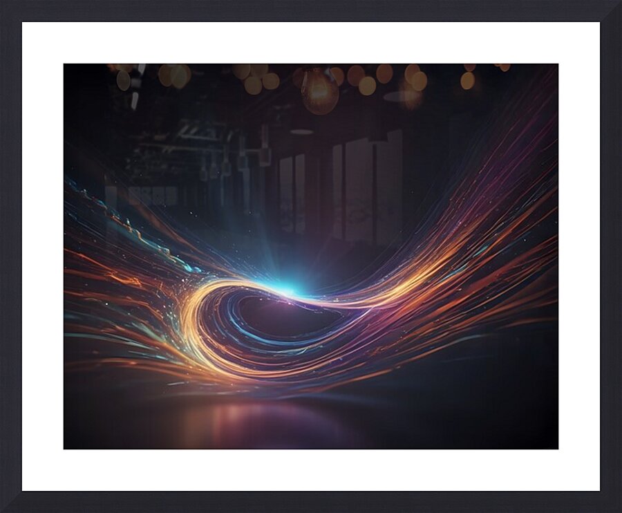Cosmic Realms 53 Picture Frame print
