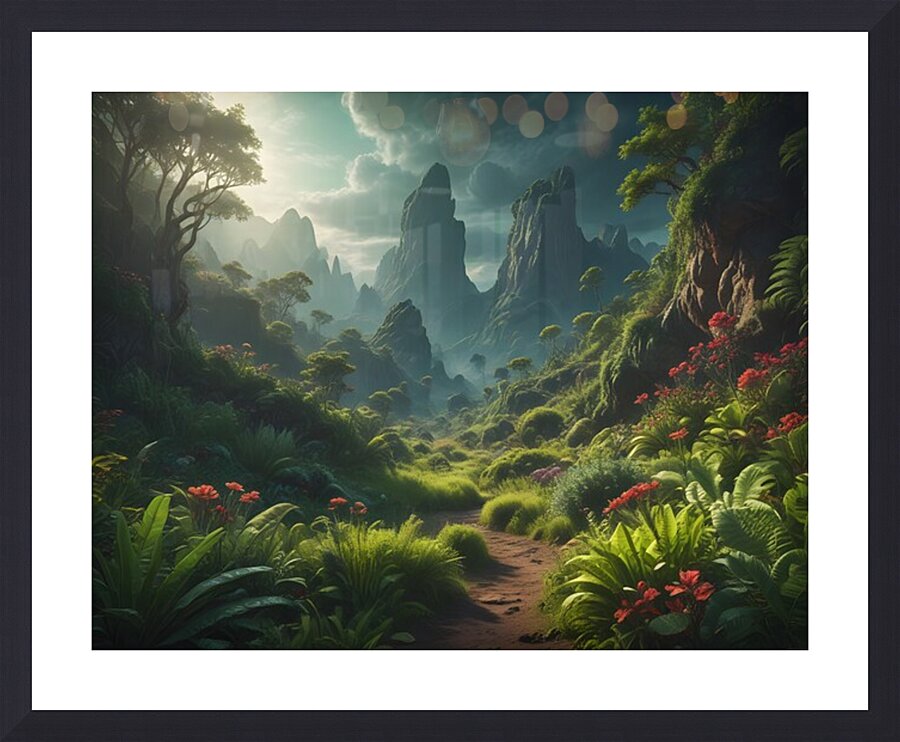 Cosmic Realms 59 Picture Frame print