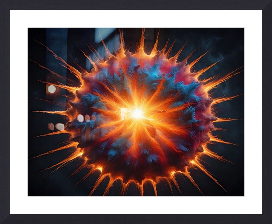 Cosmic Realms 66 Picture Frame print