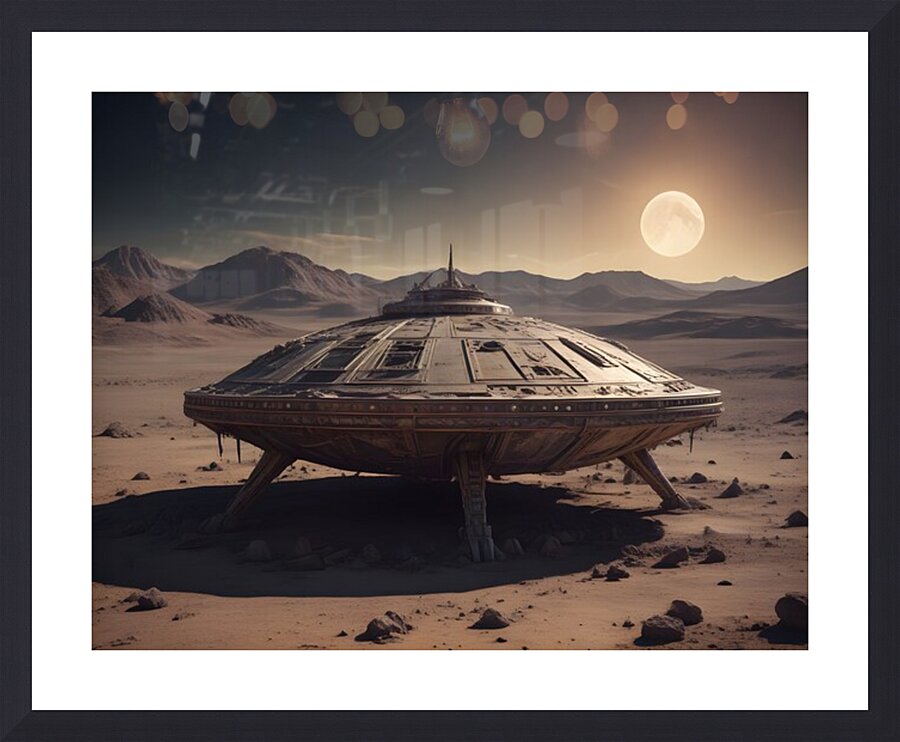 Cosmic Realms 70 Picture Frame print