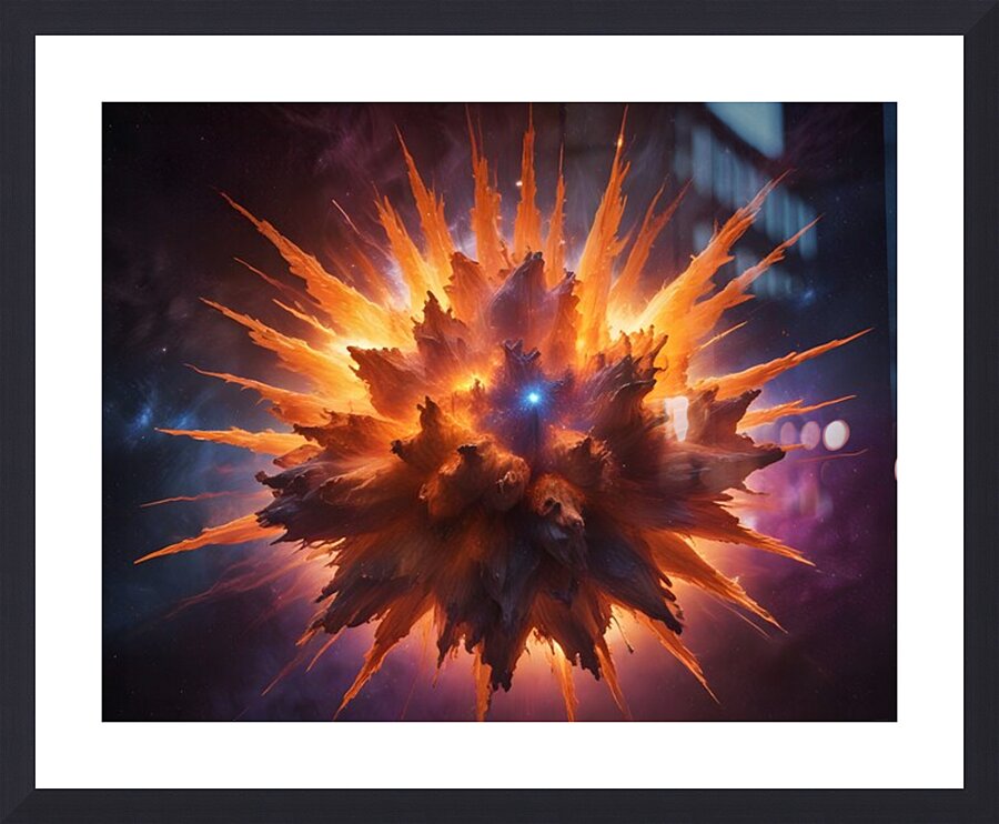 Cosmic Realms 74 Picture Frame print