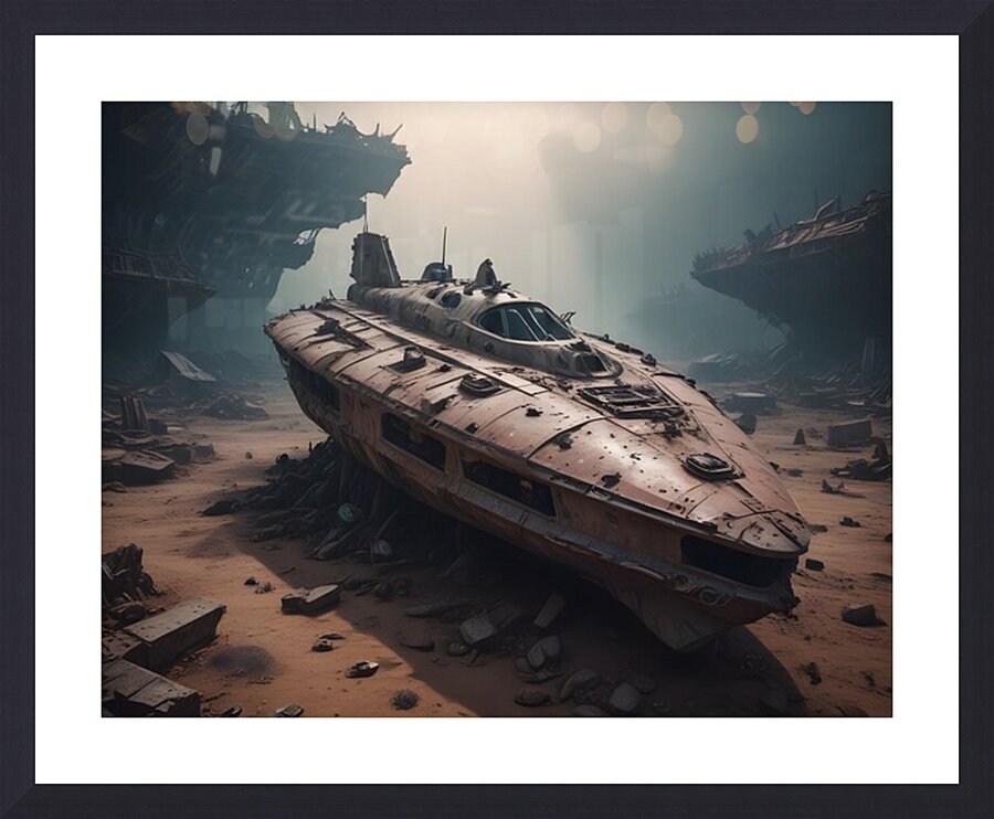 Cosmic Realms 19 Picture Frame print