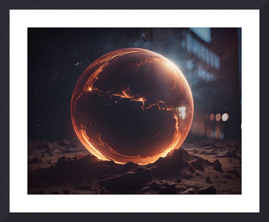 Cosmic Realms 21 Picture Frame print