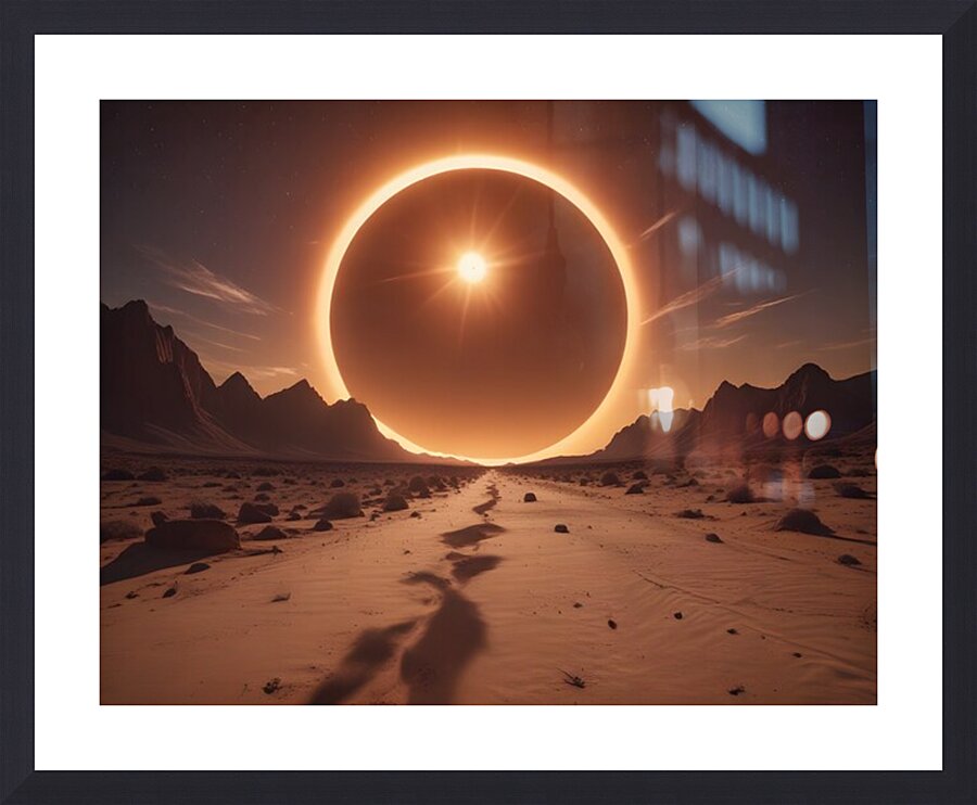Cosmic Realms 25 Picture Frame print