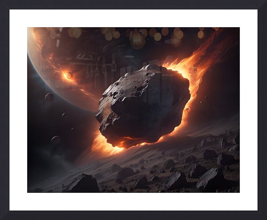 Cosmic Realms 29 Picture Frame print