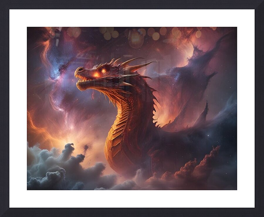 Cosmic Realms 30 Picture Frame print