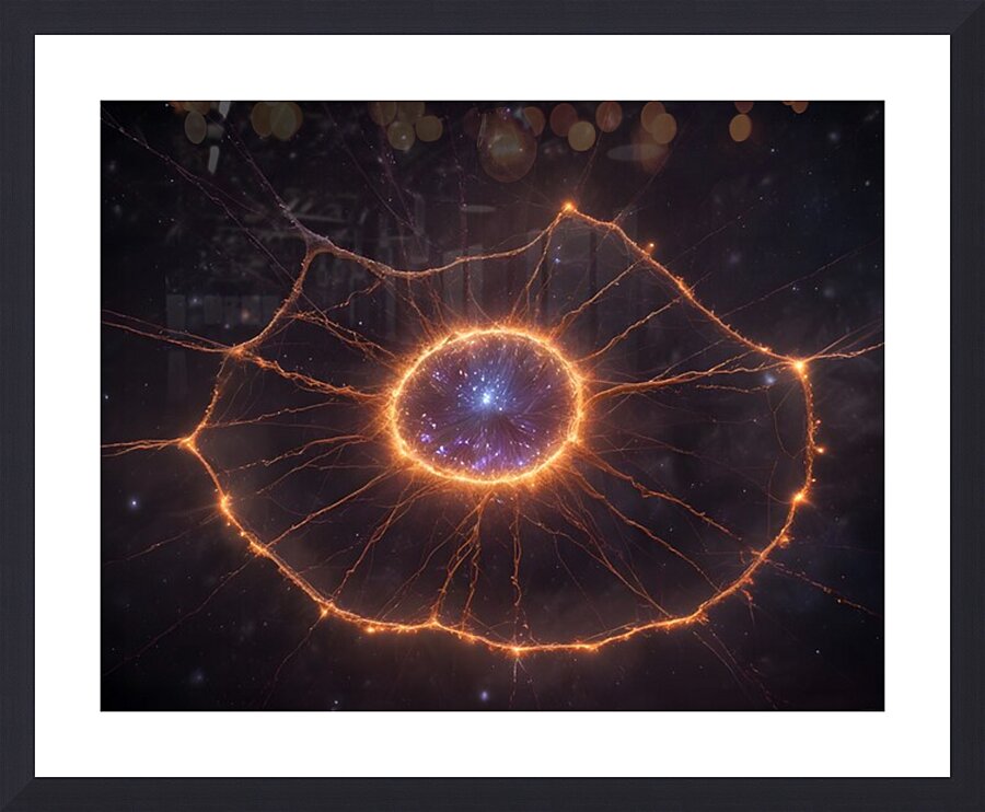 Cosmic Realms 42 Picture Frame print