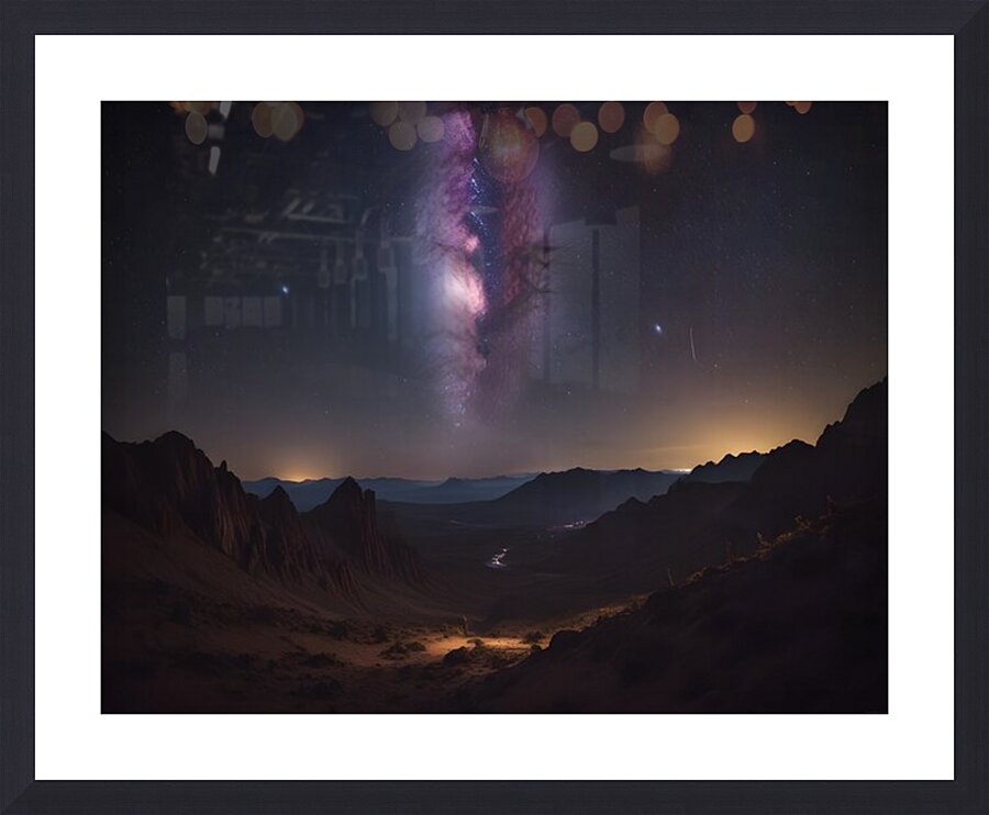 Cosmic Realms 46 Picture Frame print