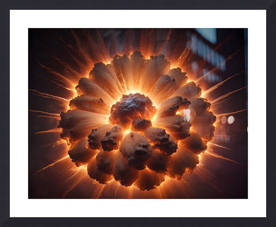 Cosmic Realms 47 Picture Frame print