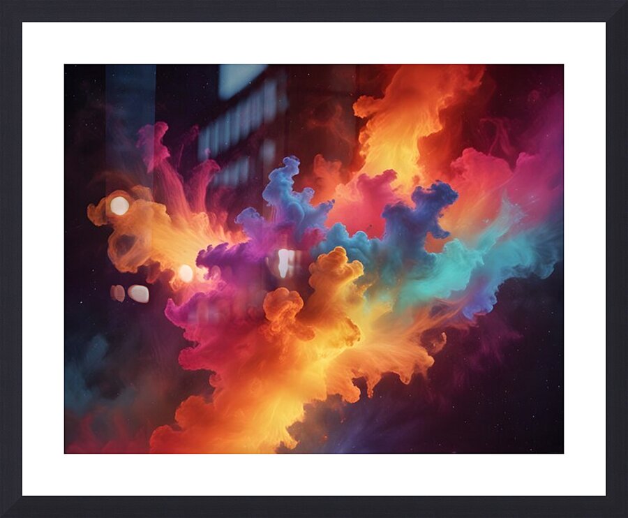 Cosmic Realms 61 Picture Frame print