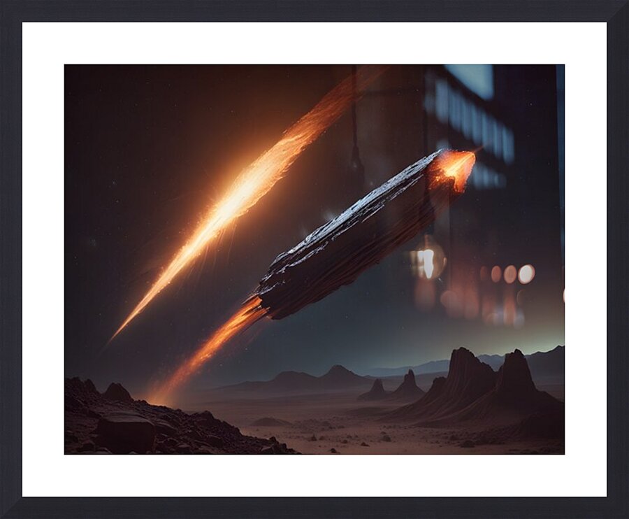 Cosmic Realms 66 Picture Frame print