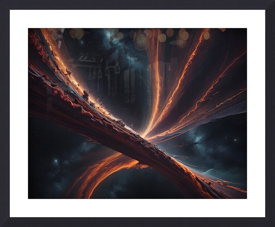 Cosmic Realms 67 Picture Frame print