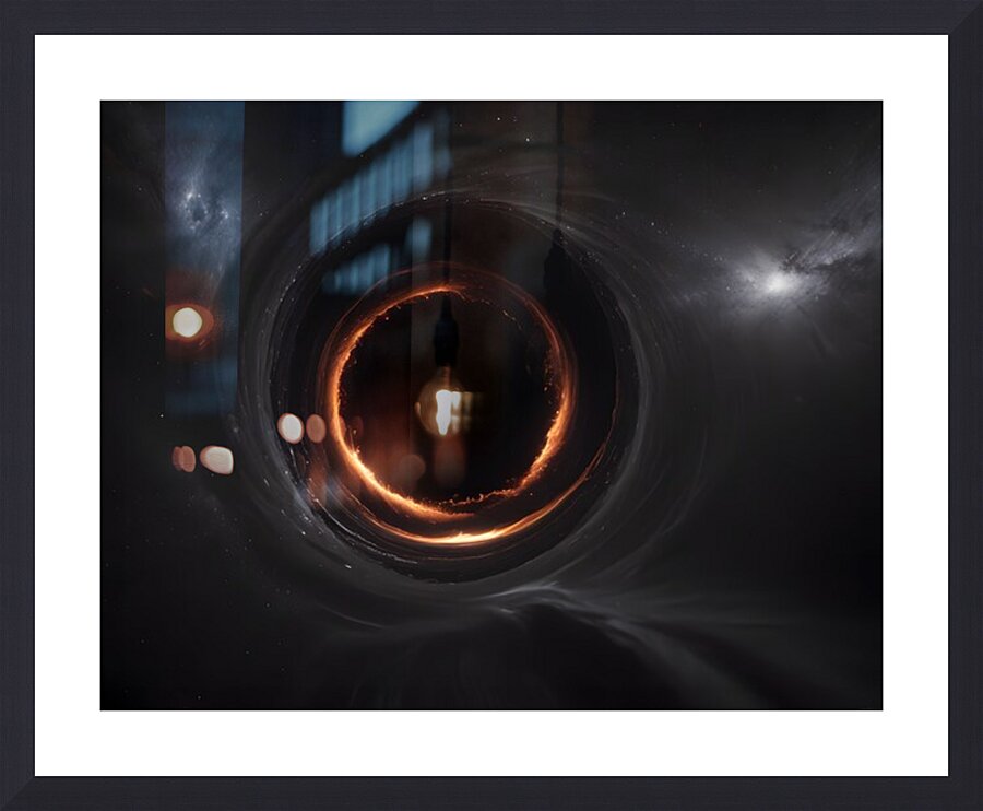 Cosmic Realms 9 Picture Frame print