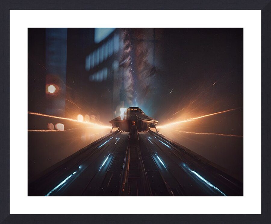 Cosmic Realms 12 Picture Frame print