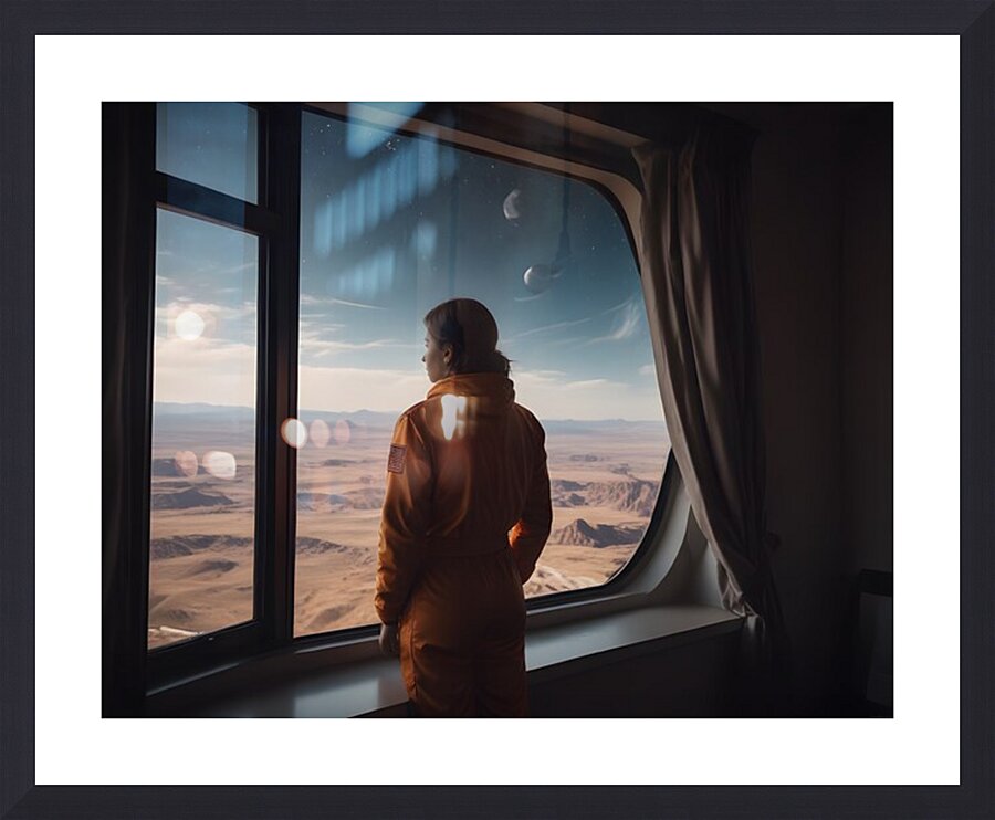 Cosmic Realms 15 Picture Frame print
