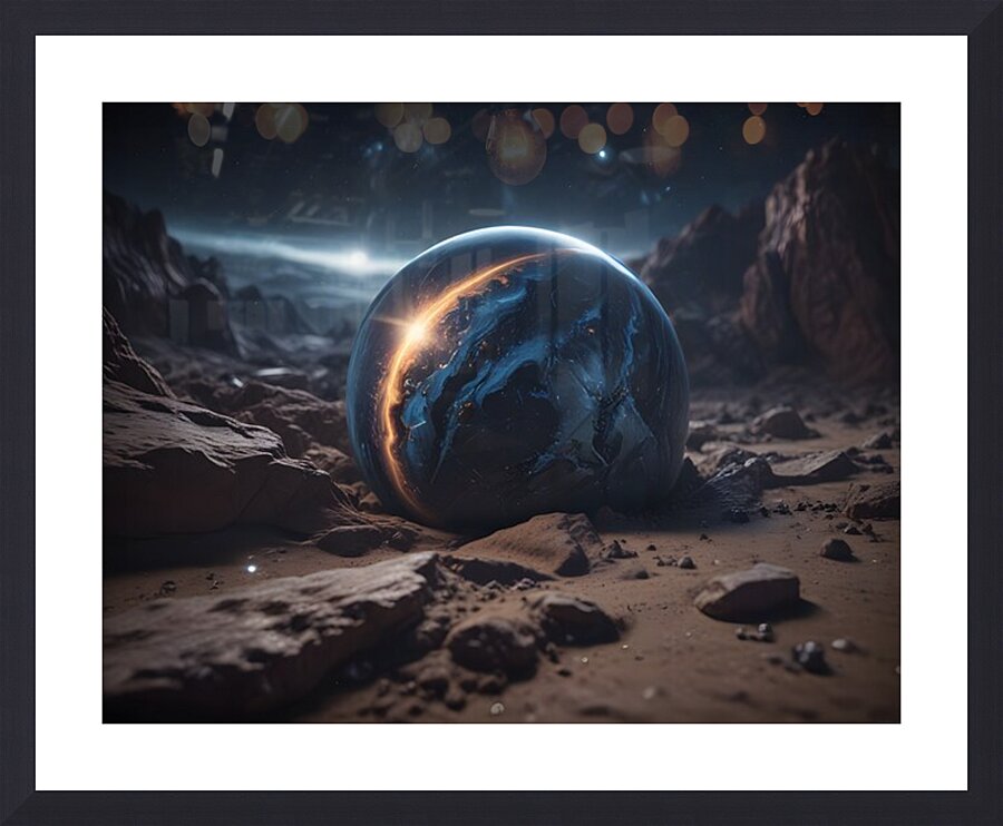 Cosmic Realms 29 Picture Frame print
