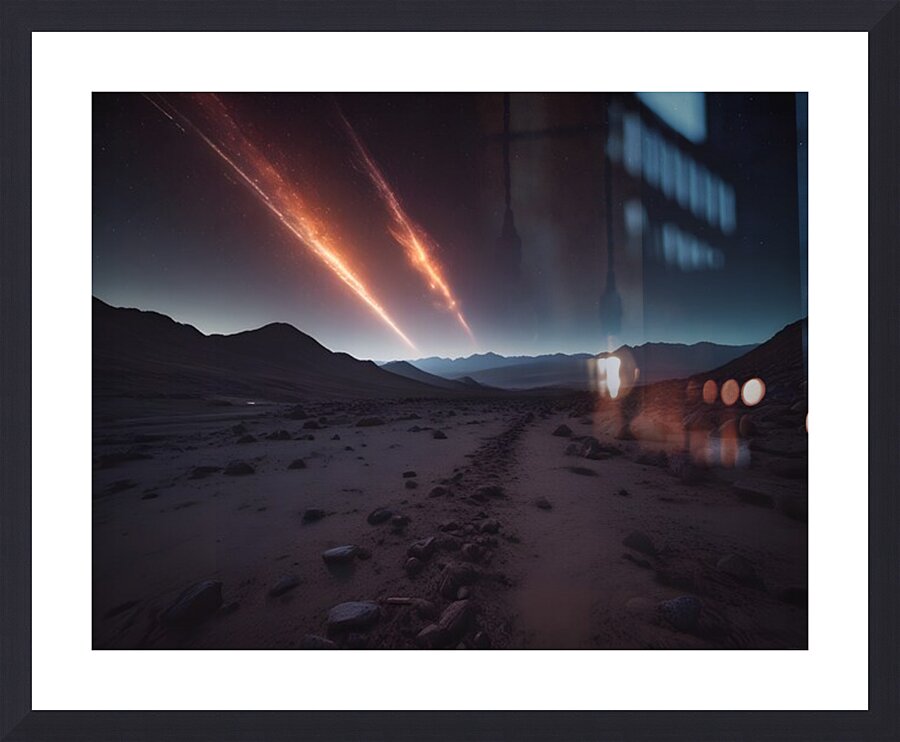 Cosmic Realms 38 Picture Frame print